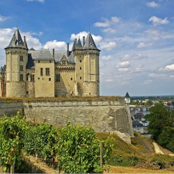 Besichtigung Schloss Saumur - Karte