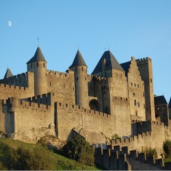 Cité von Carcassonne - Burg und Wehrmauer